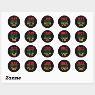 Juneteenth Classic Round Sticker