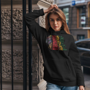 Juneteenth Dream Lead Fight Like Black Freedom Hoodie