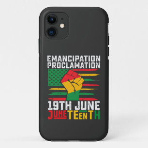 Juneteenth Emancipation Proclamation Black Freedom Case-Mate iPhone Case