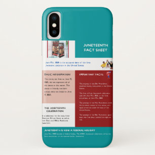 Juneteenth Fact Sheet Case-Mate iPhone Case