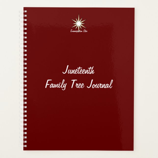 Juneteenth Family Tree Planner (Front)