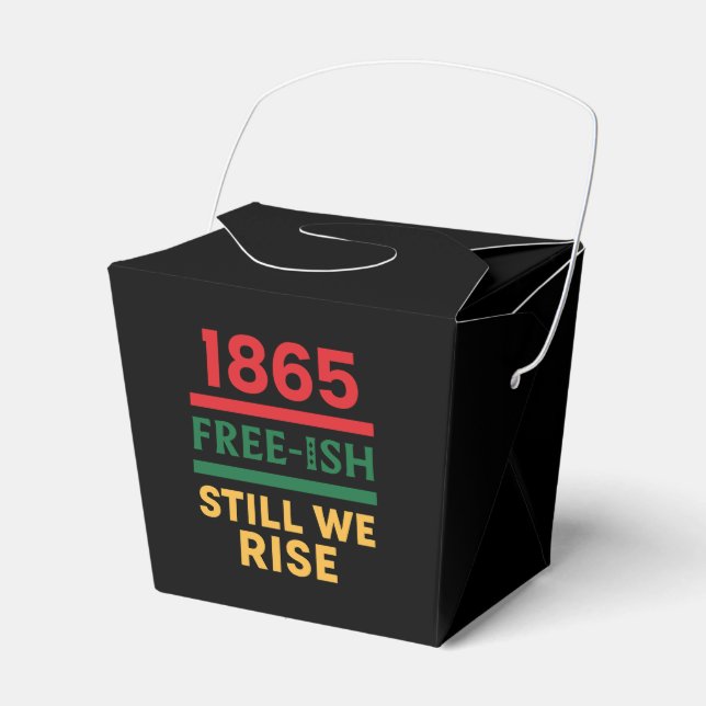 Juneteenth Favour Box (Front Side)