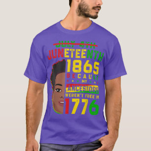 Juneteenth for Men African Black American Freedom T-Shirt