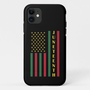 Juneteenth Freedom Celebration USA American Flag Case-Mate iPhone Case
