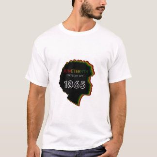 Juneteenth Freedom Day 1865 Celebration Design T-Shirt