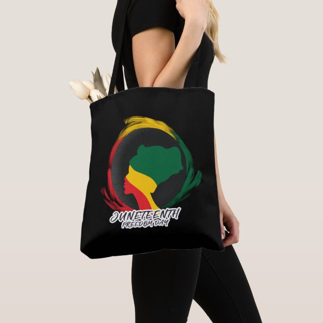 Juneteenth Freedom Day Black History   Tote Bag (Close Up)