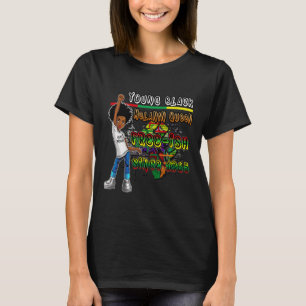 Juneteenth Freedom Day Melanin Queen Free-ish Sinc T-Shirt