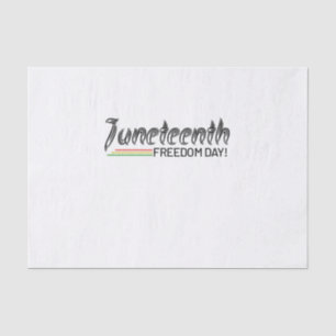Juneteenth, Freedom of African American. Tissue Paper