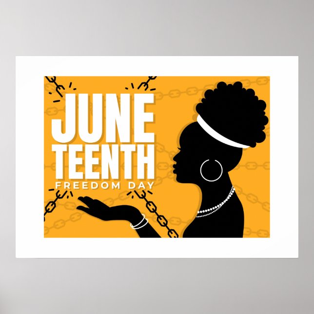 Juneteenth Freedom Poster  (Front)