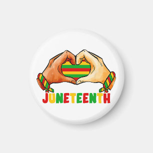Juneteenth Heart Magnet