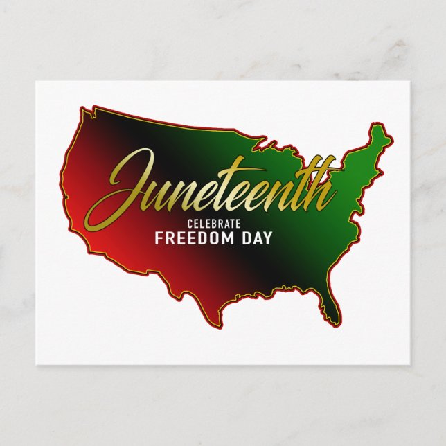Juneteenth Holiday Postcard (Front)