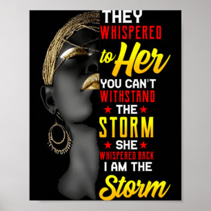 juneteenth i am the black women black histor poster