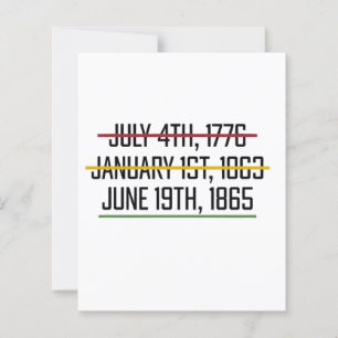 Juneteenth Independence Day Black History