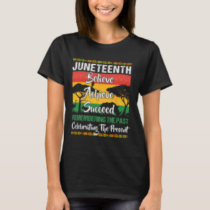 Juneteenth Is My Independence Day African 1865 Fre T-Shirt