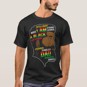 Juneteenth Is My Independence Day Black Dad Father T-Shirt