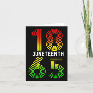 Juneteenth Is My Independence Day Black Pride  Card