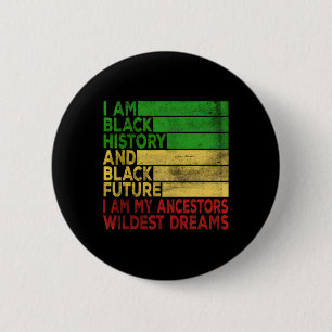 Juneteenth Is My Independence Day Black Women Kid  6 Cm Round Badge