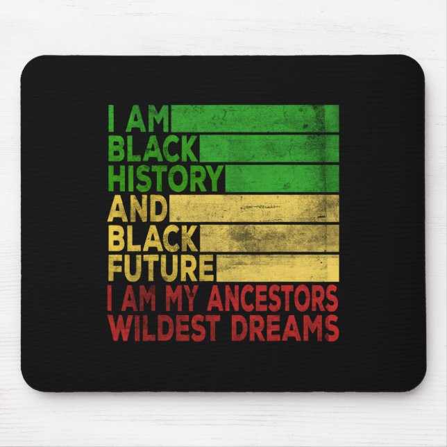 Juneteenth Is My Independence Day Black Women Kid  Mouse Pad (Front)