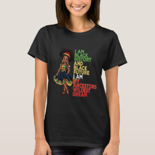Juneteenth Is My Independence Day Black Women Kid T-Shirt