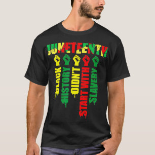 Juneteenth Is My Independence Day Celebrate Freedo T-Shirt