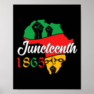 Juneteenth Is My Independence Day Free Ish Black M Poster