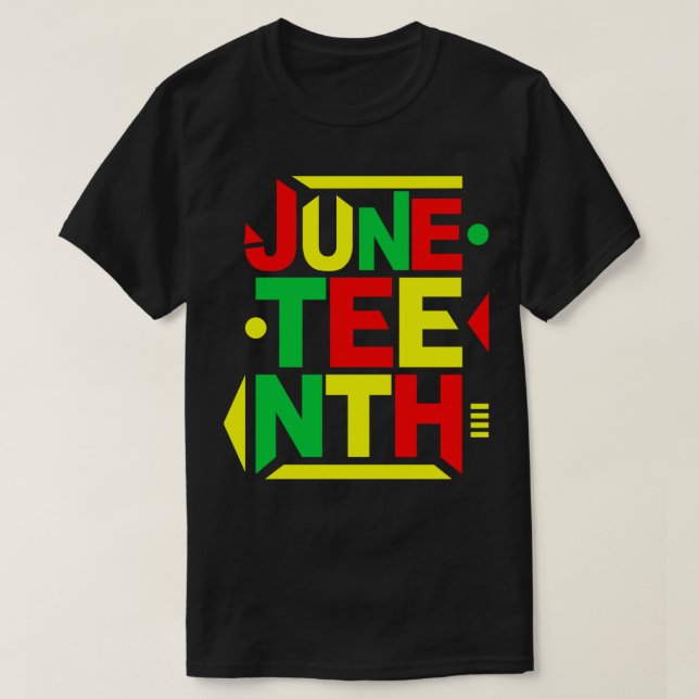 Juneteenth Jubilee African Inspired T-Shirt (Design Front)