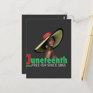 Juneteenth June 19, 1865 - Historical Commemoratio Postcard