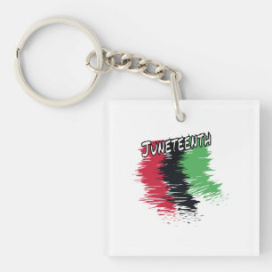 Juneteenth Key Ring