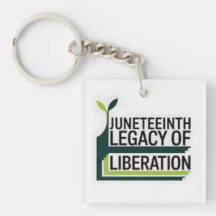 Juneteenth Key Ring