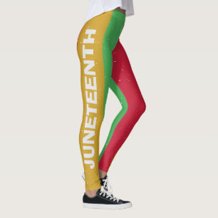 Juneteenth Leggings, Celebrate Freedom in Style Leggings