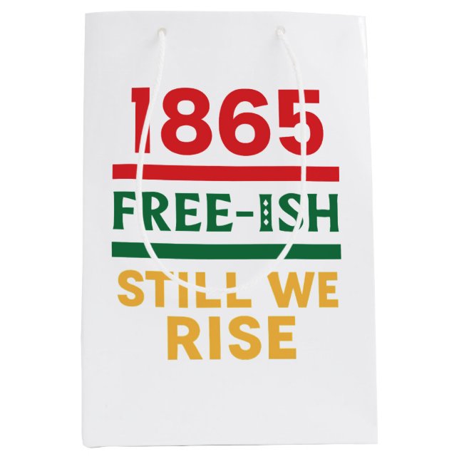 Juneteenth Medium Gift Bag (Front)