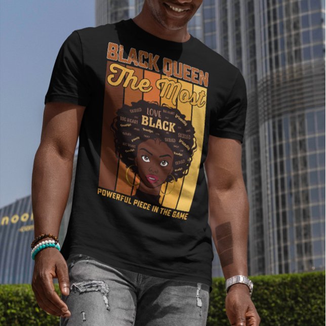 Juneteenth Melanin Black Girl The Most Powerful T-Shirt (Creator Uploaded)