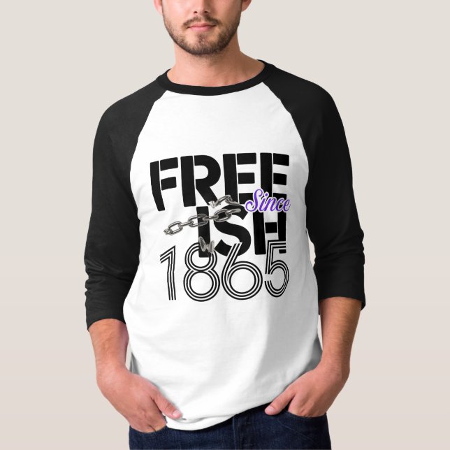 juneteenth mens T-Shirt (Front)