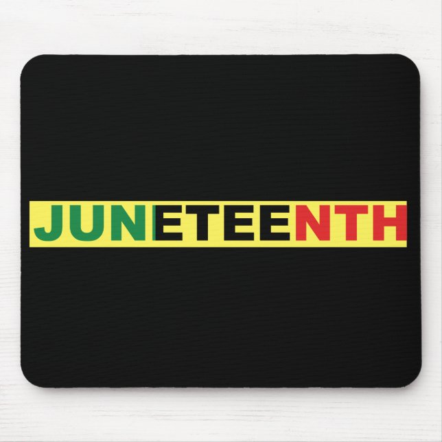 Juneteenth Mouse Pad (Front)