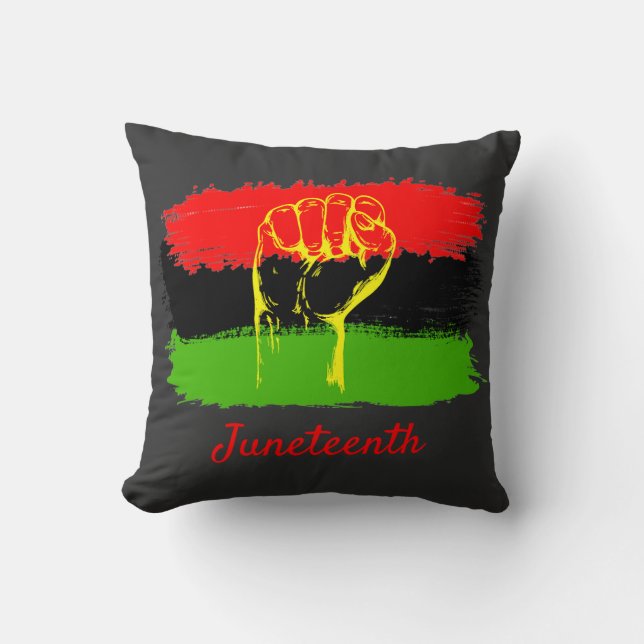 Juneteenth National Independence Day Cushion (Front)
