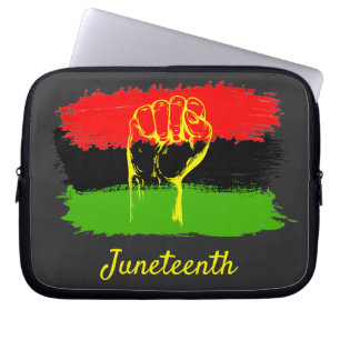 Juneteenth National Independence Day Laptop Sleeve