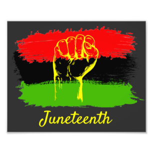 Juneteenth National Independence Day Photo Print