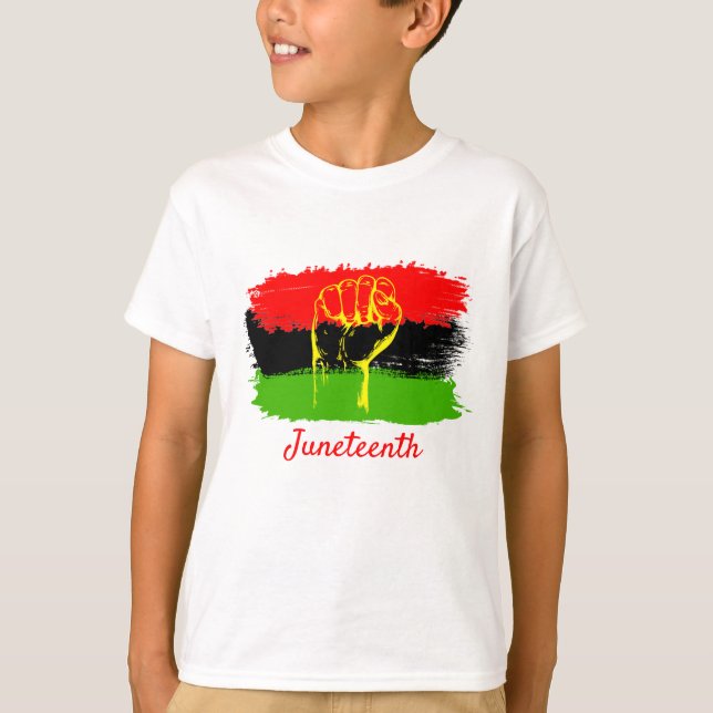 Juneteenth National Independence Day T-Shirt (Front)
