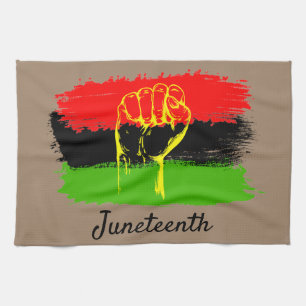 Juneteenth National Independence Day Tea Towel