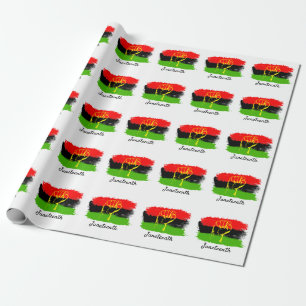Juneteenth National Independence Day Wrapping Paper
