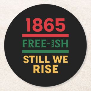 Juneteenth Paper Coasters