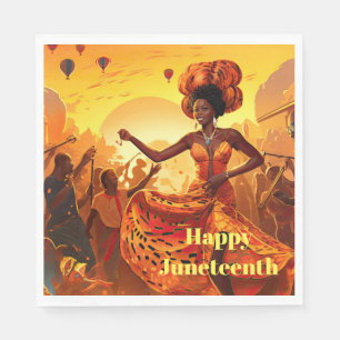 Juneteenth Paper Napkin