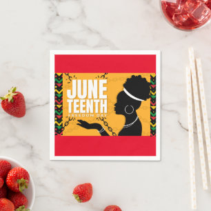 Juneteenth Paper Napkins