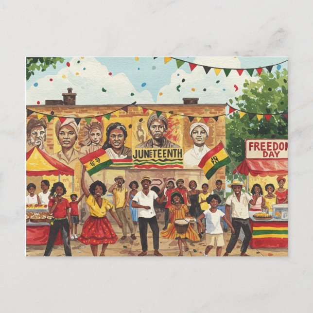 Juneteenth Postcard (Front)