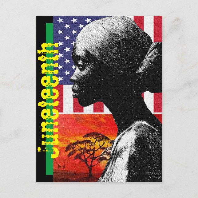 Juneteenth  postcard (Front)