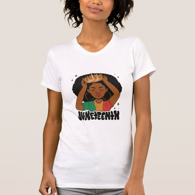 Juneteenth Queen T-Shirt (Front)