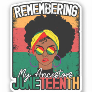 Juneteenth Remembering My Ancestors, Black History