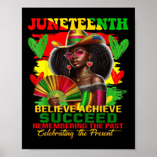 Juneteenth Remembering The Past Celebrating The Pr Poster