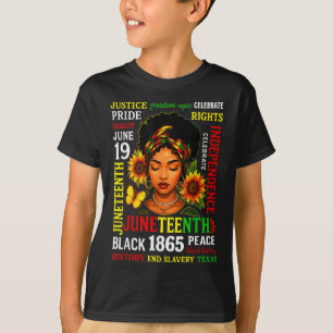 Juneteenth Shirts Celebrating Black Freedom 1865 B