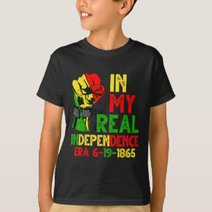 Juneteenth Shirts Women Mens In My Real Independen